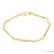 Pre Owned 9ct Tromebone Link Bracelet ZV854